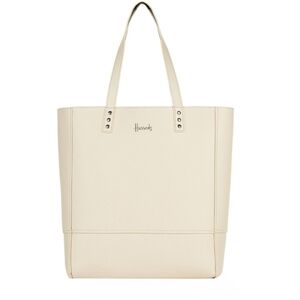 Harrods 2-in-1 Reversible Tote Bag Black/Cream NWT